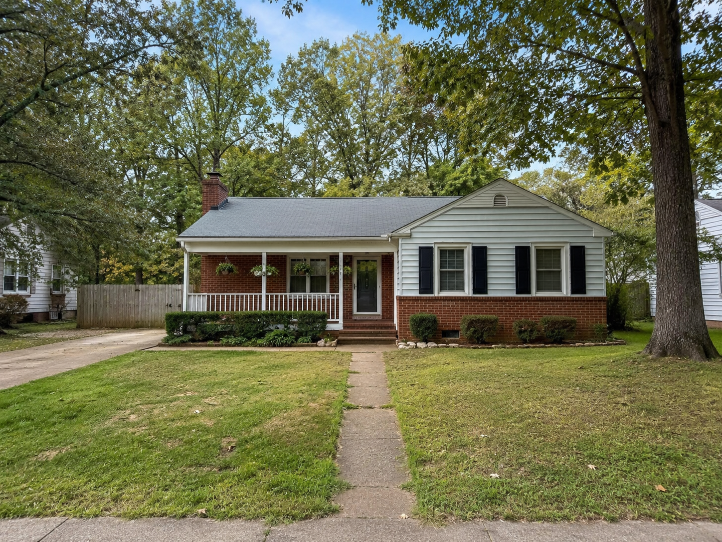 Front exterior of a single-family investment property