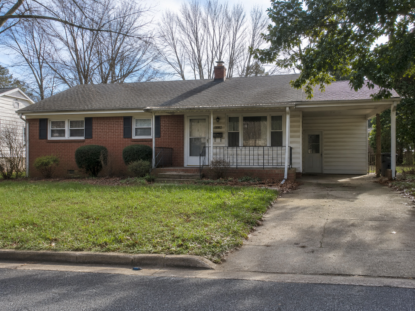 Front exterior of a second single-family investment property