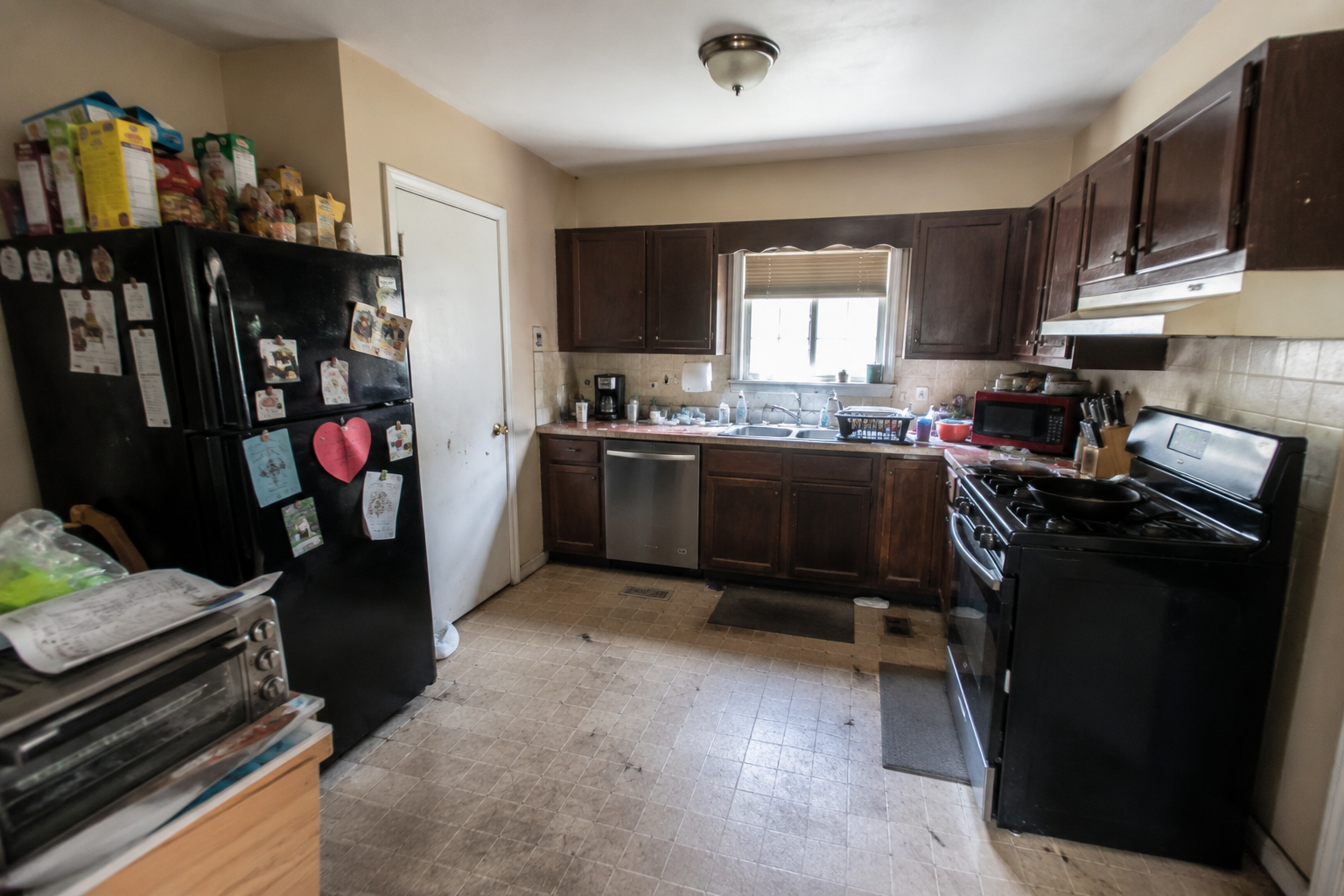 Kitchen in a townhouse investment property