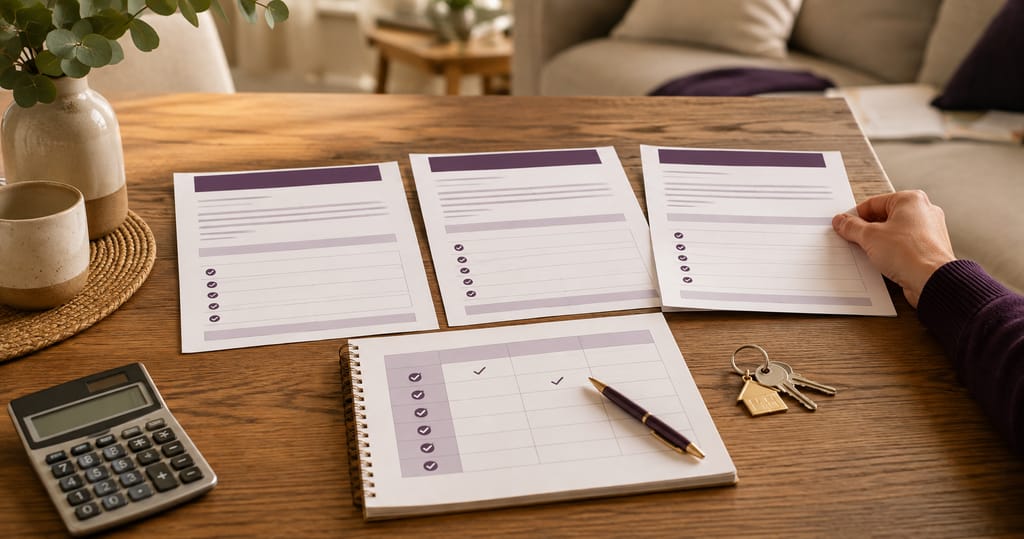 Seller checklist for comparing cash home buyer offers, fees, proof of funds, and closing terms